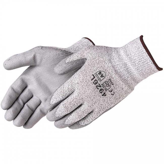 HPPE PU PALM COATED ANSI LEVEL 4 - Cut Resistant Gloves